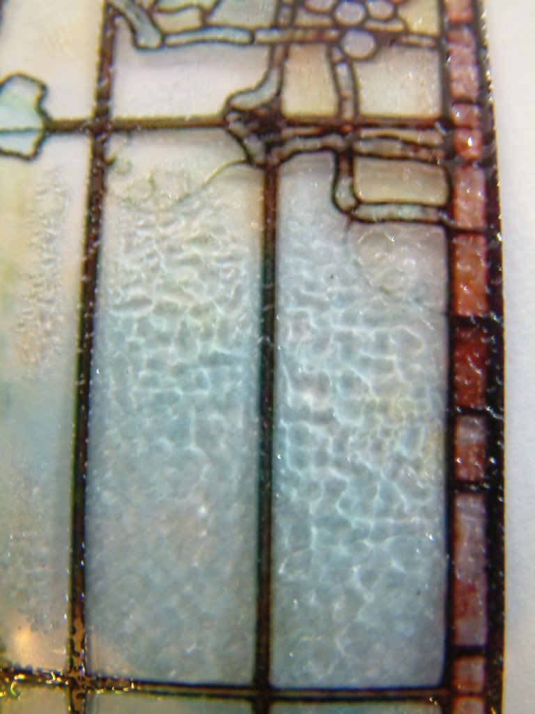 Artfully Musing Tutorial Creating a Stained Glass Look by Embossing